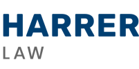 Harrer Law logo text